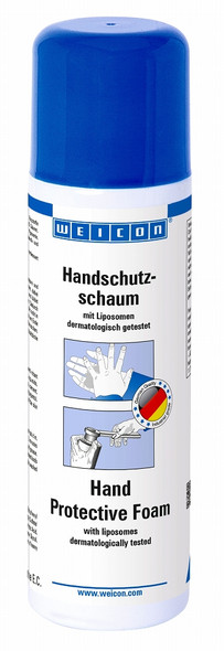 LUBRICATING HAND PROTECTIVE FOAM SPRAY 200 ML WEICON , Price per PIECE , Country Of Origin : DE , HS Code: 33043000 , Net Weight: 0.174 , IMPA - 450836 - ISSA