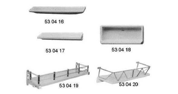 SHELF 50 CM WATERLINE , Price per PIECE , Country Of Origin : CN , HS Code: 73249000 , Net Weight: 1.568 , IMPA - 530417 - 530419 - 530420 - 531921 -  - ISSA  - 3914001