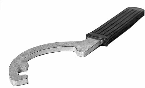SPANNER WITH PVC HANDEL STORZ 3" 2" STEEL BC / DIN 14822 , Price per PIECE , Country Of Origin : CN , HS Code: 82041100 , Net Weight: 0.38 , IMPA - 333428 - ISSA  - 4768001