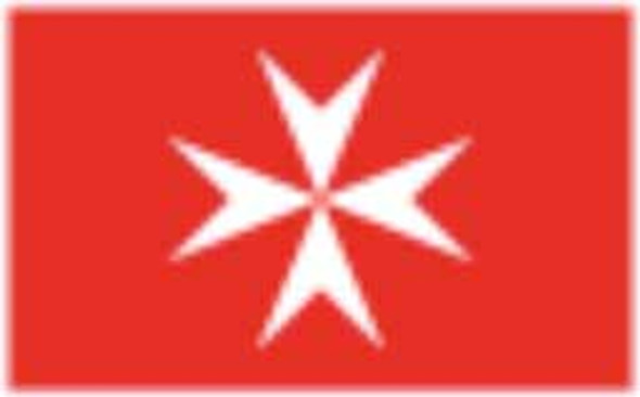 FLAG MALTA, ENSIGN FLAG 100X150CM BUNTING, IMPA 371932, Price per SHT