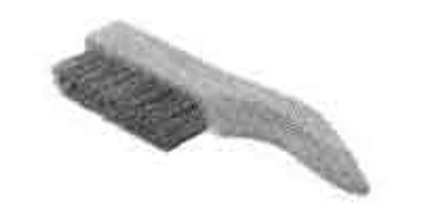 WIRE BRUSH BRASS COATED with curved plastic handle, Price for 1, IMPA 510664, ISSA 2905000, Weight 0.10Kg HS Code:  82053000 Origin:  CHINA