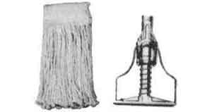 SPRING CLAMP WITH WOODEN HANDLE  for kentucky mop, Price for 1, IMPA 174276, ISSA 2900600, Weight 0.58Kg HS Code:  73239999 Origin:  CHINA