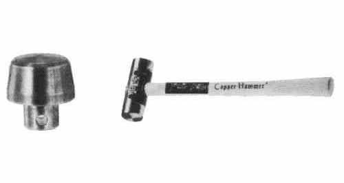 HAMMER COPPER+COPPER 1975gramdiam.44mmTHOR, Price for 1, IMPA 612656, ISSA 5713604, Weight 2.10Kg HS Code:  82052000 Origin:  U.K.