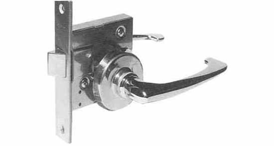 MORTISE LATCH WITH LEVER HANDLE  OHS-2110, Price for 1, IMPA 490107, ISSA , Weight 1.13Kg HS Code:  83014019 Origin:  JAPAN