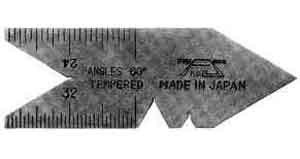 SCREW CUTTING GAUGE 60 DEGR.  , Price for 1, IMPA 650633, ISSA , Weight 0.01Kg HS Code:  90318098 Origin:  INDIA