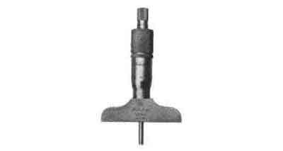 DEPTH MICROMETER 0-100mm Base Size 101,5mm, Price for 1, IMPA 650472, ISSA , Weight 0.70Kg HS Code:  90173010 Origin:  NETHERLANDS