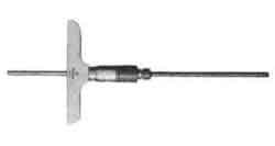 DEPTH MICROMETER 0-300mm Base Size 101,5mm, Price for 1, IMPA 650478, ISSA , Weight 1.22Kg HS Code:  90173010 Origin:  NETHERLANDS