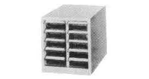 PARTS CABINET 305x145x328mm STEEL 35 plastic drawers, Price for 1, IMPA 613824, ISSA 5747200, Weight 2.64Kg HS Code:  39231000 Origin:  SPAIN