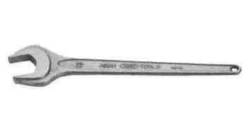 WRENCH SINGLE OPEN END METRIC 85mm GERMAN, Price for 1, IMPA 610640, ISSA , Weight 3.90Kg HS Code:  82041100 Origin:  GERMANY