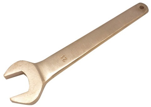 WRENCH SINGLE OPEN END 10mm ALUMINIUM-BRONZE  NON-SPARK, Price for 1, IMPA 615402, ISSA , Weight 0.03Kg HS Code:  82041100 Origin:  CHINA