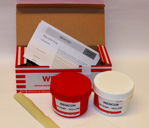 WENCON HI-TEMP GREEN 500 gram, Price for 1, IMPA 812346, ISSA 7555313, Weight 0.75Kg HS Code:  32089091 Origin:  DENMARK