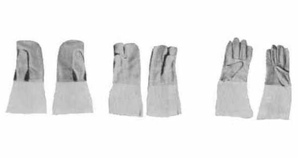 PAIR OF WELDING GLOVES SPLITLEATHER WITH 5 FINGERS, Price for 1, IMPA 851163, ISSA 7704512, Weight 0.30Kg HS Code:  42032910 Origin:  CHINA