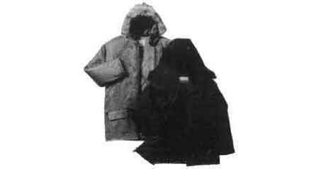 PARKA WITH HOOD Size LTYPE SNORKEL ARTIC, Price for 1, IMPA 190612, ISSA 2720403, Weight 1.50Kg HS Code:  62019300 Origin:  NETHERLANDS