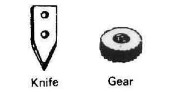 SPARE WHEEL FOR TABLE CAN OPENERCLOU, Price for 1, IMPA 172626, ISSA 2534026, Weight 0.02Kg HS Code:  82055100 Origin:  NETHERLANDS