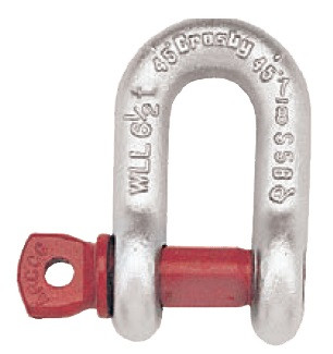 CHAIN SHACKLE SCREW PIN 35x38x57mm  WLL 13,5 ton, Price for 1, IMPA 234127, ISSA , Weight 5.93Kg HS Code:  73269098 Origin:  NETHERLANDS