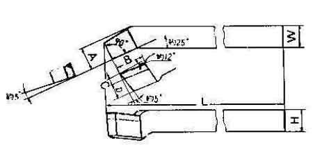 ROUGHING TOOL ANGLE 25c25mm DIN 4972-LEFTcarbide tip, Price for 1, IMPA 633024, ISSA , Weight 0.62Kg HS Code:  82078019 Origin:  INDIA