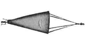 SEA ANCHOR complete with slings, Price for 1, IMPA 330215, ISSA 4702806, Weight 14.00Kg HS Code:  52091100 Origin:  CHINA