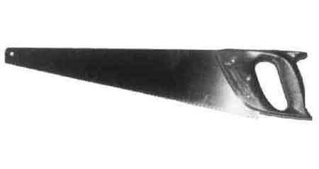 HAND SAW FOR WOOD 500mm, Price for 1, IMPA 613403, ISSA 5735102, Weight 0.43Kg HS Code:  82021000 Origin:  CHINA