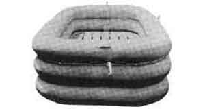 Painting ponton inflatable 1500x600x3000 mm, Price per PCS, IMPA 232562, HS Code 8903990090, Origin PRC, Weight 56.00Kg