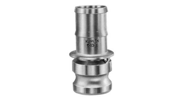 Camlock Coupling Type E, Diameter 50 mm (2"), Brass, IMPA 351919, Price Per PCE, HS-Code 7419809099, Origin CN, IMPA 351919, Weight 0.636Kg, TETRA, Quality B