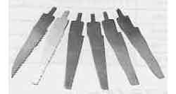 Spare Blades for Pneumatic Hacksaws, 14 tooth/inch, set = 10 pcs, Price Per PCE, HS-Code 8202910000, Origin DE, IMPA 590575, Weight 0.05Kg, TETRA, Quality B