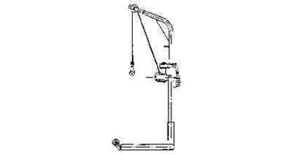 TETRA SKW-100, Pneumatic driven mucking winch, lifting cap 100 kg, Price Per PCE, HS-Code 8425390000, Origin SG, IMPA 590603, Weight 70Kg, TETRA, Quality B
