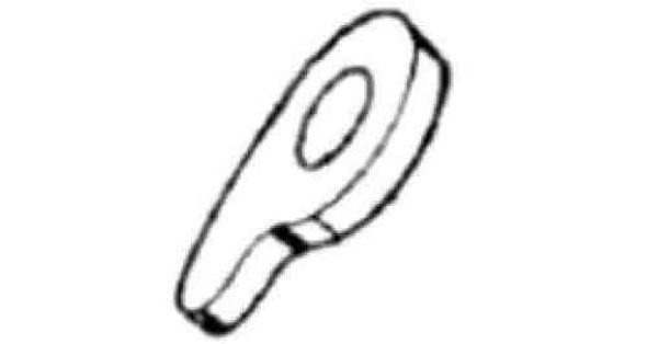 Spare parts for scaling machine Trident Neptune, Heavy Duty Scaling Head, Chipping Leaf, Part No 340.347, Price Per PCE, HS-Code 8467920000, Origin XU, IMPA 591279, Weight 0.06Kg, Trelawny, Quality A