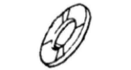 Spare part for Trident Neptune, washer, PN 340.584, set 50 pcs, Price Per PCE, HS-Code 8467920000, Origin XU, IMPA 591278, Weight 0.01Kg, Trelawny, Quality A