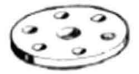 Spare parts for scaling machine Trident Neptune, side plate, Part No 340.575/2, set of 2, Price Per PCE, HS-Code 8467920000, Origin XU, IMPA 591287, Weight 0.276Kg, Trelawny, Quality A
