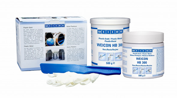 Weicon HB-300 Steel Putty 1.0 Kg, IMPA 812951, Price Per PCE, HS-Code 2910900090, Origin XU, IMPA 812951, Weight 1.27Kg, Weicon, Quality A