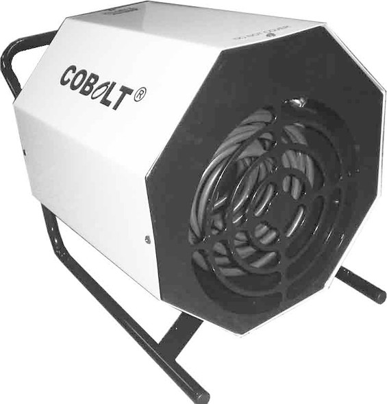 TETRA EH-30FB, Industrial electric fan heater, 230V 50/60 Hz, 3 kW, IP24, Euro plug, Round design with stand, Price Per PCE, HS-Code 8516299100, Origin CN, IMPA 591531, Weight 4.5Kg, TETRA, Quality B
