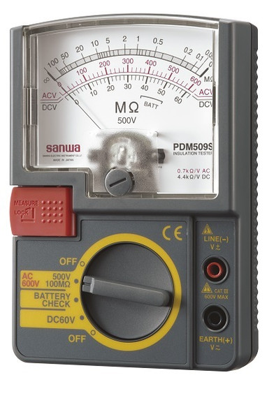 INSULATION TESTER 1000V/400MOHM BASIC TYPE, Price Per PCE, IMPA 795774, ISSA , KERGER NR. - EC Nr - Kloska2 , Origin CN, HS CODE 90301000