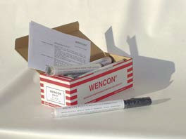 METAL-FILLED COMPOUNDS UNDERWATER REPAIR PUTTY AQUA 8 X 115 GRAM WEICON , Price per SET , Country Of Origin : DE , HS Code: 35061000 , Net Weight: 0.912 , IMPA - 812342 - ISSA