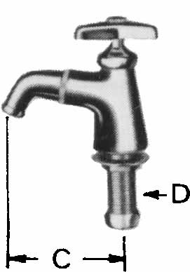 LAVATORY FAUCET COLD WITH SWIVEL SPOUT 1/2"-200 MM CHROMED WATERLINE , Price per PIECE , Country Of Origin : CN , HS Code: 84818011 , Net Weight: 0.908 , IMPA - 530152 - 531103 - ISSA  - 3902202