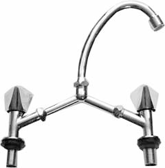 WASHBASIN FAUCET WITH SWIVELSPOUT 145MM 160-250 MM CHROMED WATERLINE , Price per PIECE , Country Of Origin : CN , HS Code: 84818011 , Net Weight: 1.373 , IMPA - 531126 - ISSA  - 3902601 - 3902602 -