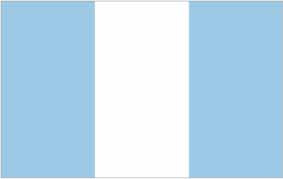 FLAG GUATEMALA, ENSIGN FLAG 100X150CM , IMPA 371919, Price per SHT