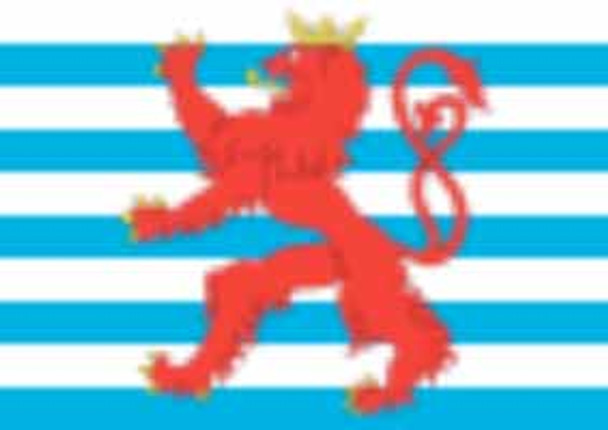 FLAG LUXEMBOURG, ENSIGN FLAG 100X150CM BUNTING, IMPA 371927, Price per SHT
