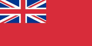 FLAG UNITED KINGDOM (RED ENSIGN), ENSIGN FLAG 150X225CM, IMPA 371950, Price per SHT