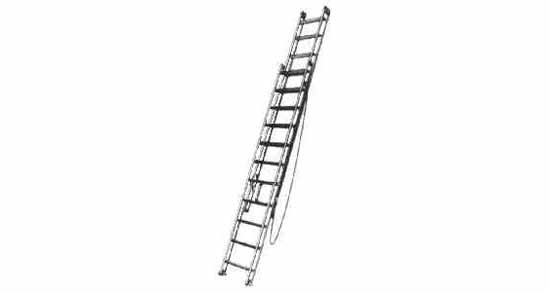DOUBLE EXTENSION LADDER ALUMINIUM  Length 4,80 mtrs, Price for 1, IMPA 617110, ISSA 5719101, Weight 9.50Kg HS Code:  76109000 Origin:  NETHERLANDS