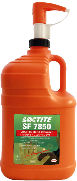 HAND CLEANER ORANGE 3 litre pump dispenserLOCTITE, Price for 1, IMPA 551525, ISSA , Weight 3.00Kg HS Code:  34021900 Origin:  GERMANY