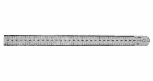 STRAIGHT RULE 1000mm STAINLESS STEEL Metric/Inch, Price for 1, IMPA 650804, ISSA 6104113, Weight 0.26Kg HS Code:  90178010 Origin:  CHINA