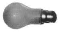 LAMP VS CLEAR B-22, 110-120V 40W, Price Per PCE, IMPA 790143, ISSA 7327934, KERGER NR. - EC Nr - Kloska2 100202 400106 , Origin CN, HS CODE 85392290