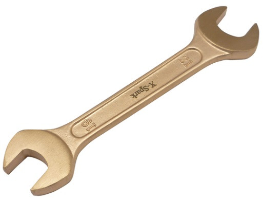 WRENCH DOUBLE OPEN END 14x17mm ALUBRONZE NON-SPARK, Price for 1, IMPA 615444, ISSA 5725505, Weight 0.11Kg HS Code:  82041100 Origin:  CHINA