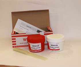 WENCON CERAMIC COATING LIGHT GREY  500 gram, Price for 1, IMPA 812593, ISSA 7555300, Weight 0.80Kg HS Code:  32089091 Origin:  DENMARK