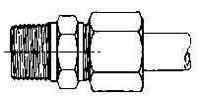 COMPRESSION MALE CONNECTOR STEEL  6mm x BSP 1/8", Price for 1, IMPA 733102, ISSA , Weight 0.01Kg HS Code:  73079990 Origin:  NETHERLANDS