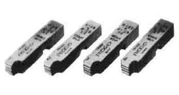 DIES FOR THREADER BSPT 1"-2" set of 4 pcs.  65RTC-RIDGID, Price for 1, IMPA 616658, ISSA , Weight 0.20Kg HS Code:  82074030 Origin:  U.S.A.