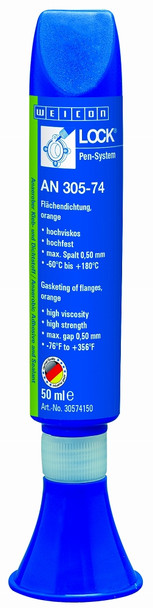 FLANGE SEALANT FAST CURING bottle 50cc  LOCTITE 574, Price for 1, IMPA 815212, ISSA , Weight 0.05Kg HS Code:  35061000 Origin:  GERMANY