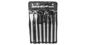CHISEL SET COMBINATION 6-pcs.GERMAN, Price for 1, IMPA 613088, ISSA , Weight 0.53Kg HS Code:  82059000 Origin:  GERMANY
