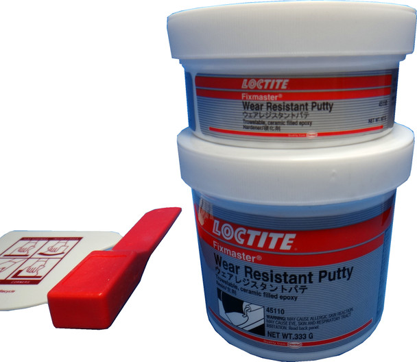 CERAMIC WEAR PUTTY 500 gram DEVCON WR2  UN3082, Price for 1, IMPA 812183, ISSA 7550917, Weight 0.60Kg HS Code:  32141010 Origin:  IRELAND
