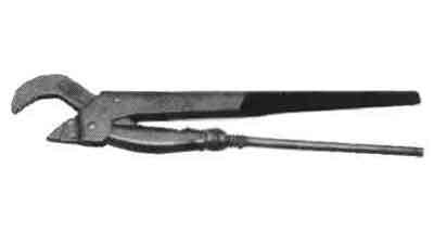 WRENCH PIPE CORNER 420mm pipe capacity 1 1/2"  CHINA, Price for 1, IMPA 616121, ISSA , Weight 1.40Kg HS Code:  82032000 Origin:  CHINA